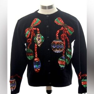🎅🏻Westbound Petites Sequined Christmas Sweater